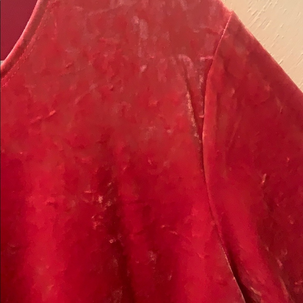 Velvet boxy top - Picture 4 of 4